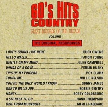 CD de música Various Artists - 60'S Country Hits 1 (CD) - 1
