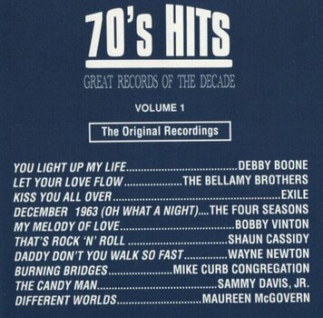 Музичний компакт-диск Various Artists - 70'S Pop Hits 1 (CD) - 1