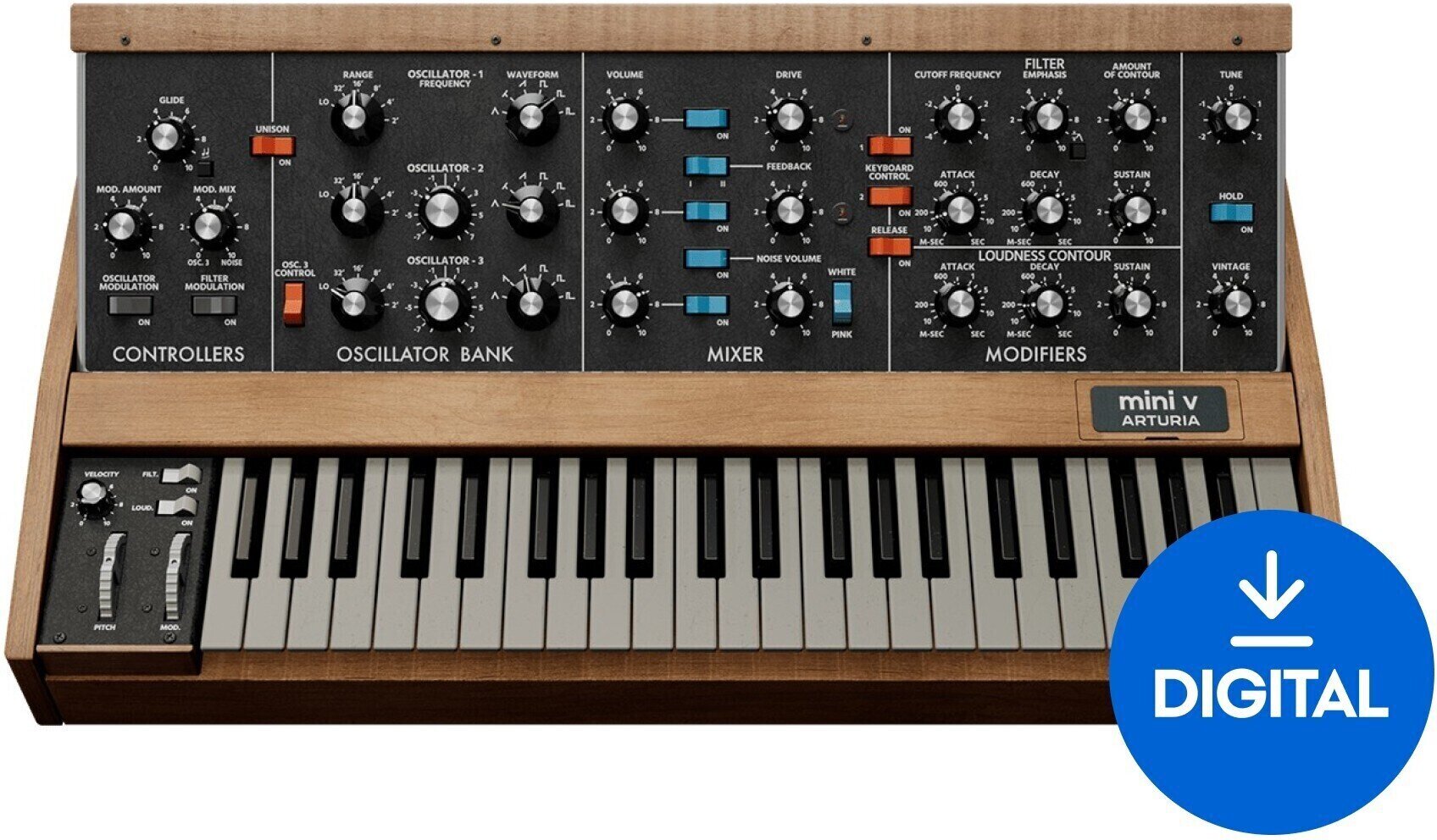 VST Instrument Arturia Mini V4 (Digitalni proizvod)