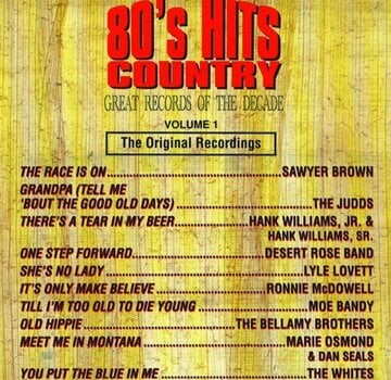 Glazbene CD Various Artists - 80's Country Hits 1 (CD) - 1