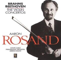 CD musicali Aaron Rosand - Violin Concertos By Brahms & Beethoven (CD)