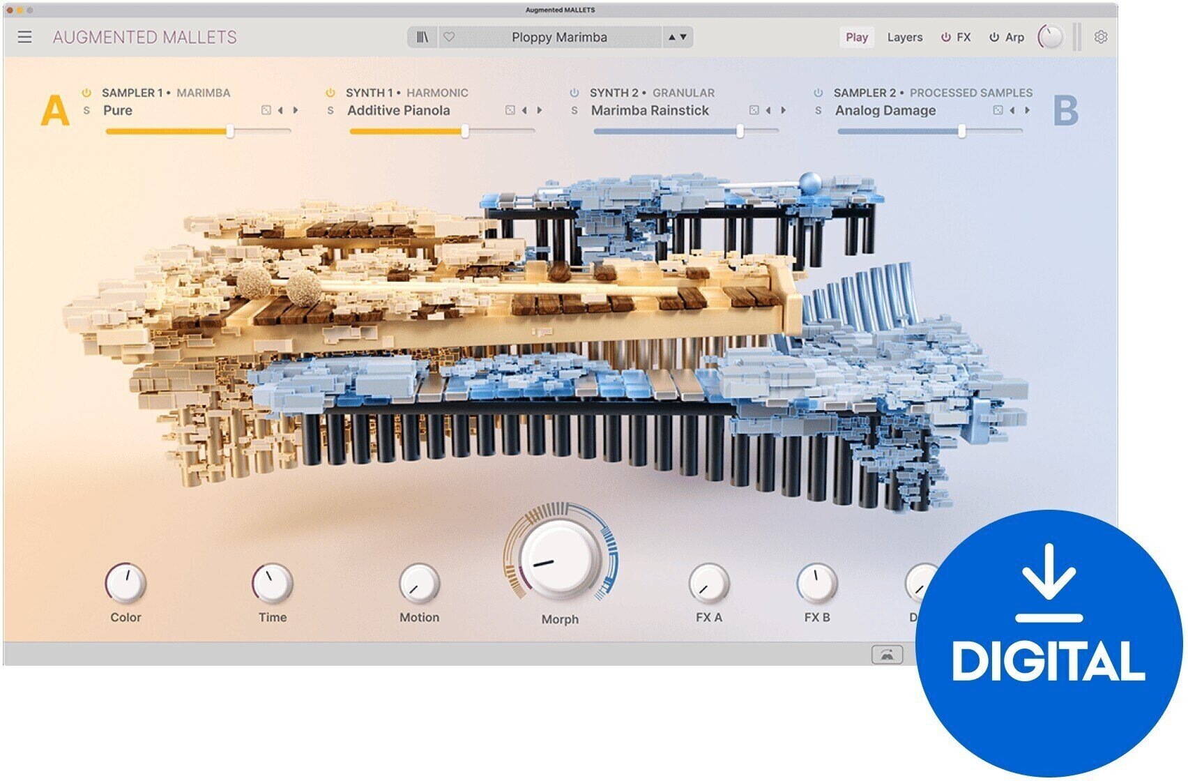VST Instrument Arturia Augmented MALLETS (Digital product)