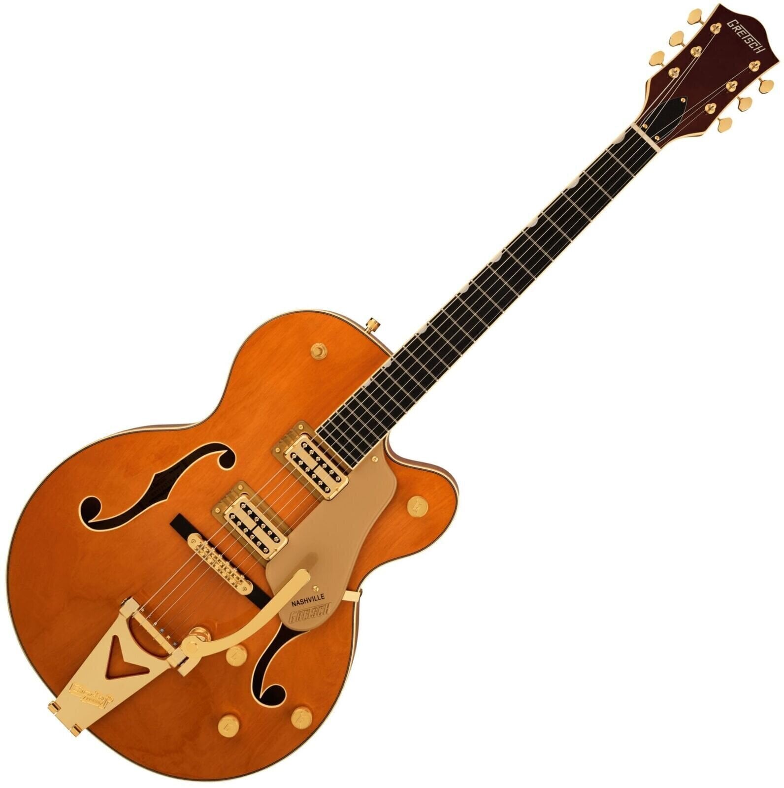 Semi-Acoustic Guitar Gretsch Synchromatic Nashville HB SC EB 50's Orange Stain Semi-Acoustic Guitar