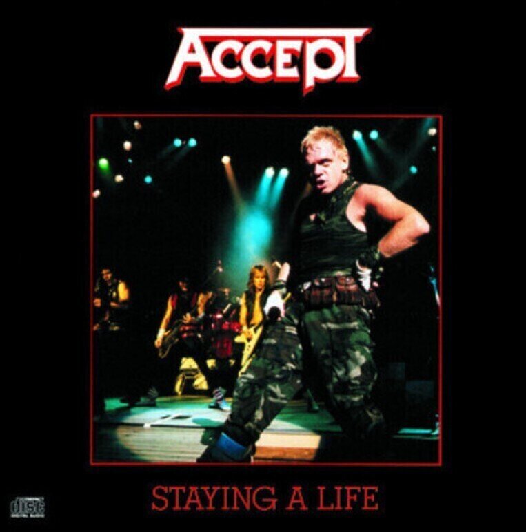 Muzički CD Accept - Staying A Life (CD)