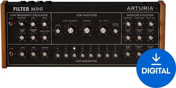 Programski Plug-In efekti Arturia Mini-Filter (Digitalni proizvod) - 1