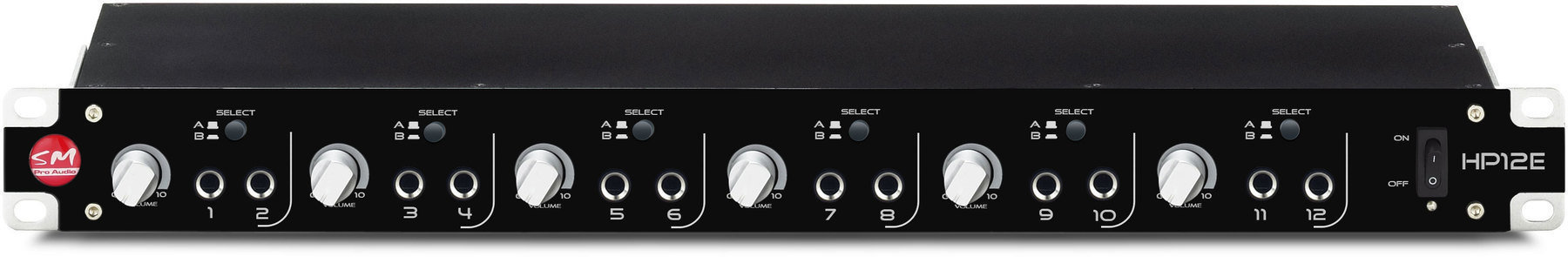 Hoofdtelefoonversterker SM Pro Audio HP12E
