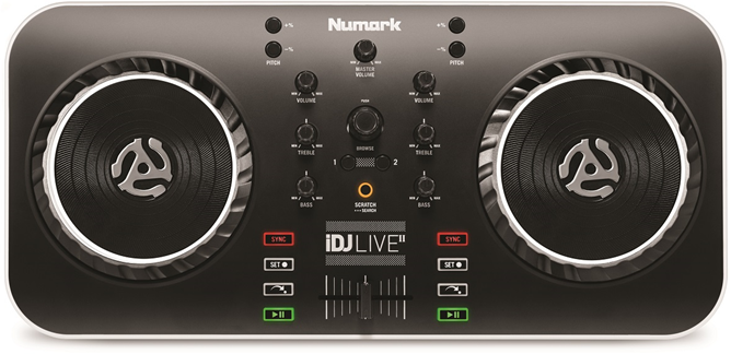 DJ-ohjain Numark iDJ-Live II