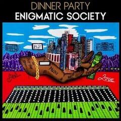 LP plošča Dinner Party - Enigmatic Society (Black & White Splattered Coloured) (LP)