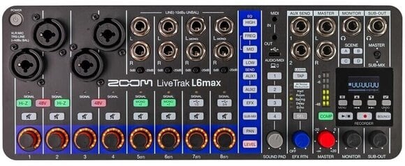 Multitrack compact studio Zoom LiveTrak L6max Multitrack compact studio - 1