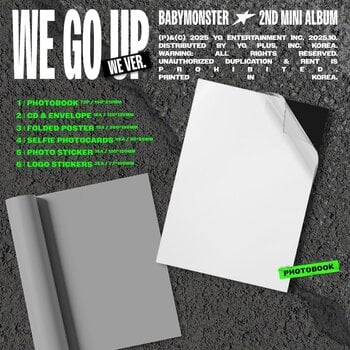CD muzica BabyMonster - We Go Up - WE Version (CD) - 1