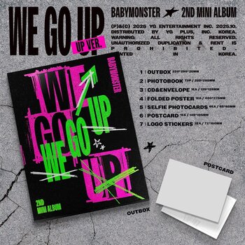 Musik-cd BabyMonster - We Go Up - UP Version (CD) - 1