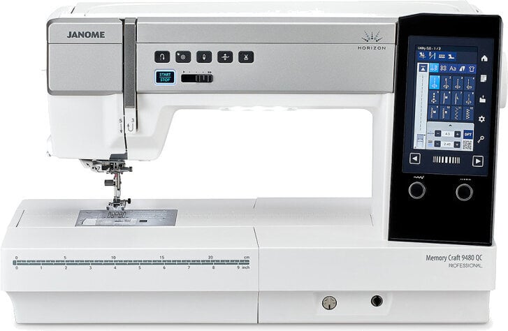 Máquina de coser Janome Memory Craft 9480 QCP Máquina de coser