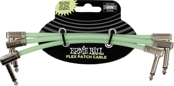Пач кабл Ernie Ball Flex 15,24 cm Savijeni – Savijeni Пач кабл - 1