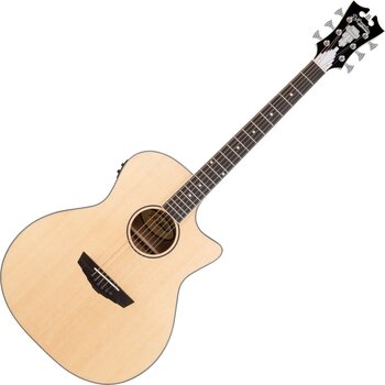 Guitare acoustique-électrique D'Angelico Premier Gramercy LS Satin Natural Guitare acoustique-électrique - 1