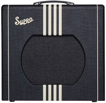 Vamzdinių gitarų derinys Supro Delta King 12 Combo Black & Cream - 1