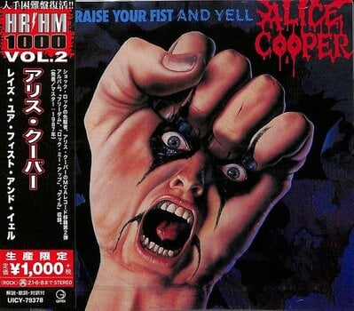 Muzički CD Alice Cooper - Raise Your Fist & Yell (Japanese Reissue) (CD) - 1
