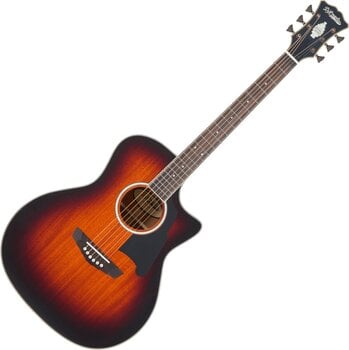 Elektroakustická kytara D'Angelico Excel Gramercy Mahogany Burst Elektroakustická kytara - 1