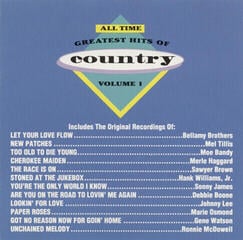 Muusika CD Various Artists - All Time Greatest Country 1 (CD)