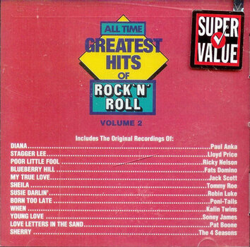 Muusika CD Various Artists - All Time Greatest Rock & Roll 2 (CD) - 1