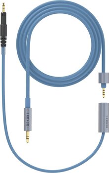 Fejhallgató kábel Dekoni Audio Ensemble 3.5mm Unbalanced 52" Nylon Wrapped 2.5mm ATHM Style Fejhallgató kábel - 1