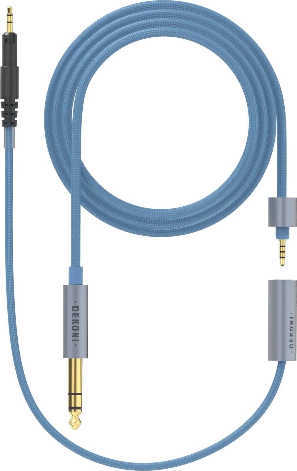 Kabel za slušalice Dekoni Audio Ensemble 6.3mm Unbalanced 64" Nylon Wrapped 2.5mm ATHM Style Kabel za slušalice