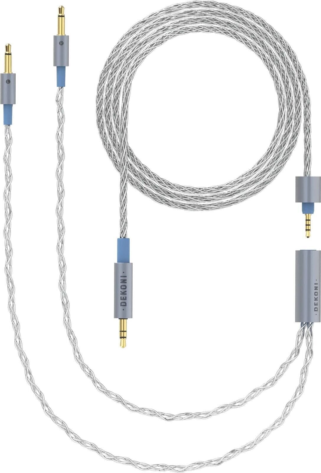 Kabel za slušalice Dekoni Audio Ensemble 3.5mm Unbalanced 52" Braided 3.5mm Kabel za slušalice