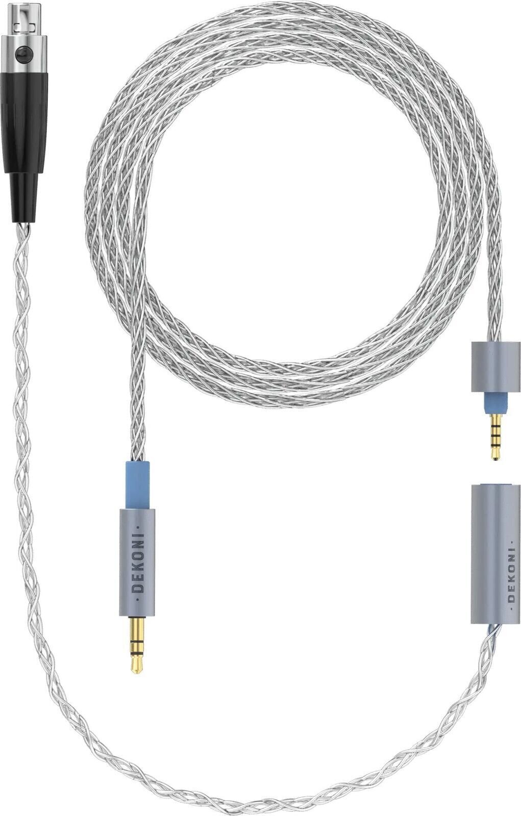 Kabel za slušalice Dekoni Audio Ensemble 3.5mm Unbalanced 52" Braided Single Mini XLR Kabel za slušalice (Kao novo)