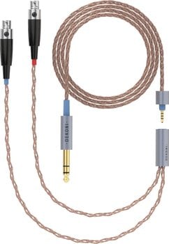 Kabel za slušalice Dekoni Audio Ensemble Unbalanced 6.3mm PCUHD Copper 4-pin Mini XLR Kabel za slušalice (Kao novo) - 1