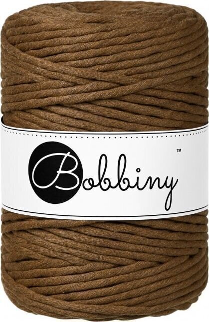 Schnur Bobbiny Macrame Cord 5 mm 100 m Nut Brown Schnur