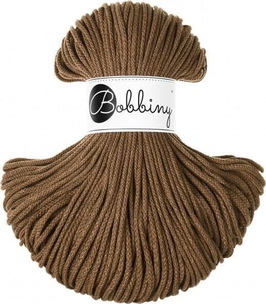 юта Bobbiny Junior Braided Cord 3 mm 100 m Nut Brown юта