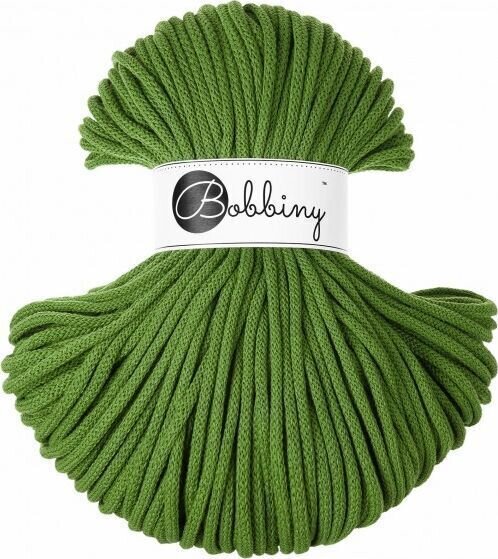 Cord Bobbiny Premium Braided Cord 5 mm 100 m Moss Green Cord