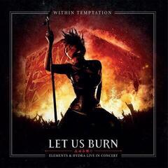 Disc de vinil Within Temptation - Let Us Burn: Elements & Hydra Live In Concert (Limited Edition) (White / Yellow Marbled Coloured) (180 g) (4 LP)