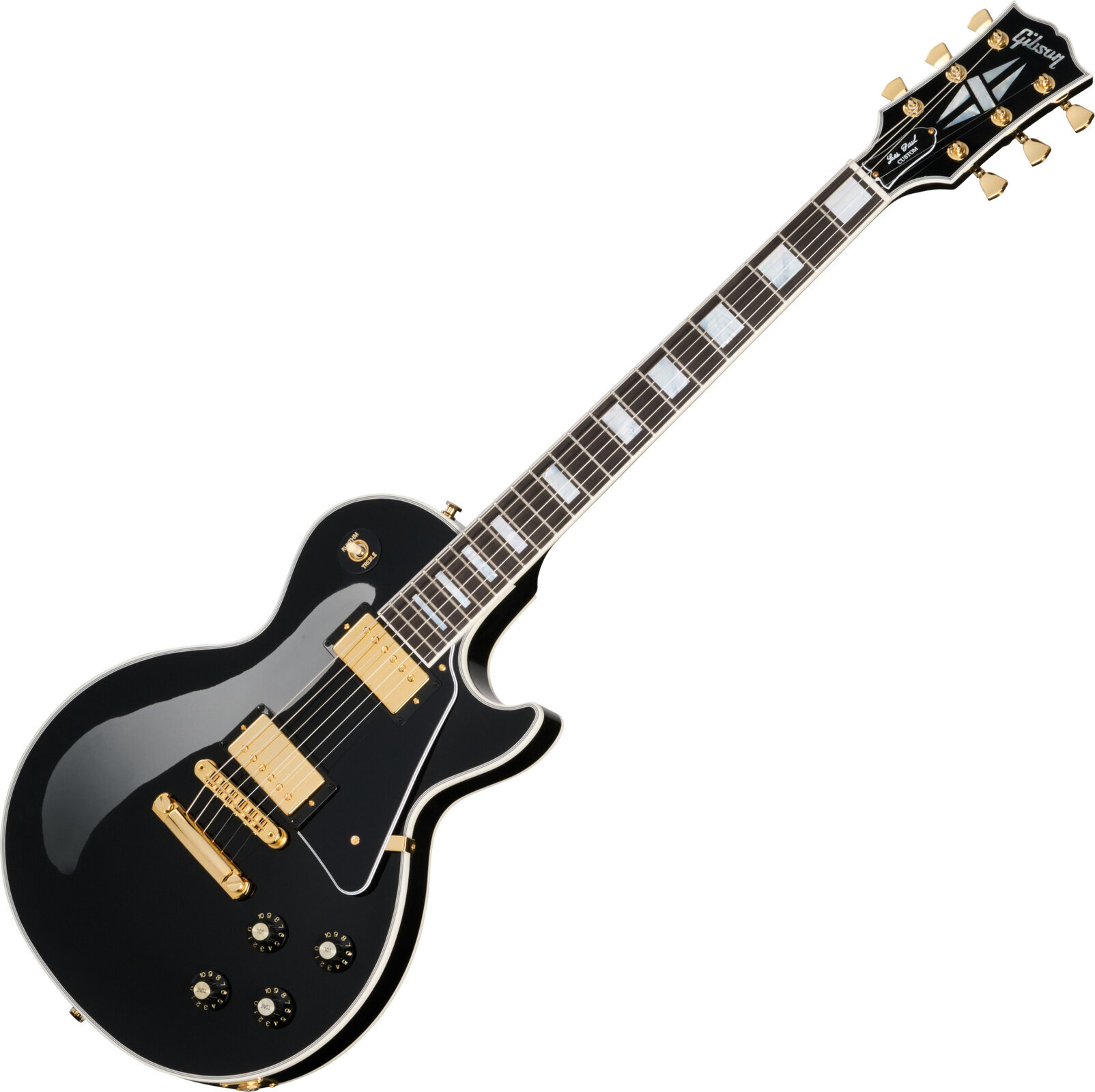 Електрическа китара Gibson Les Paul Custom 70s Ebony Електрическа китара