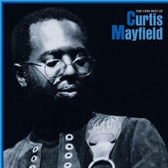 LP ploča Curtis Mayfield - Very Best Of Curtis Mayfield (Limited Edition) (Reissue) (Blue Coloured) (2 LP)