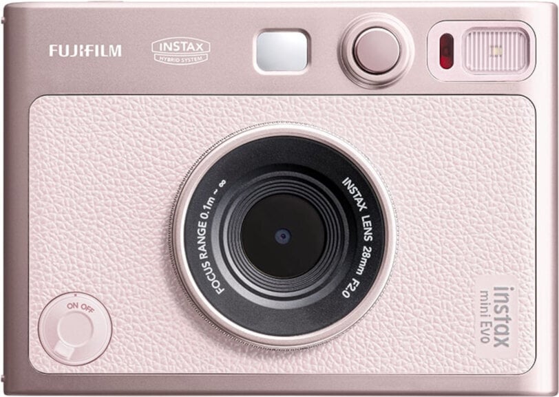 Instant Camera
 Fujifilm Instax Mini EVO C Gentle Rose Instant Camera
