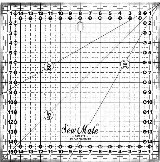 Texi Pravítko 16 x 16 cm