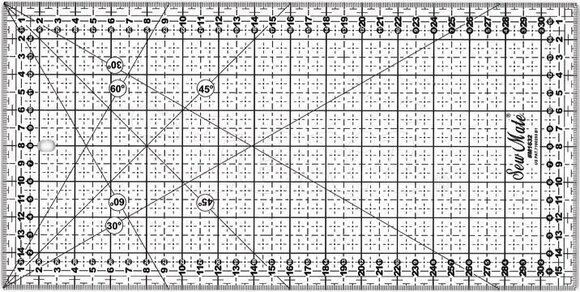 Måler Texi Lineal 16 x 32 cm - 1