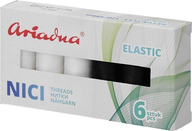 Konac za šivanje Ariadna Konac za šivanje 37082-ZAJ 180 m Black & White