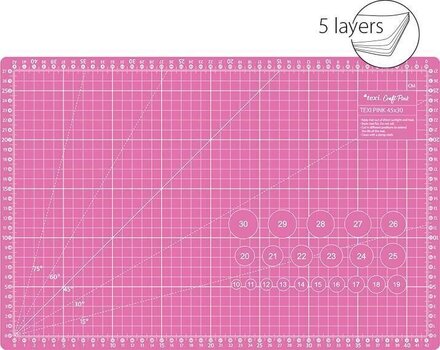 Подложка за рязане Texi Подложка за рязане 45 x 30 cm Pink - 1