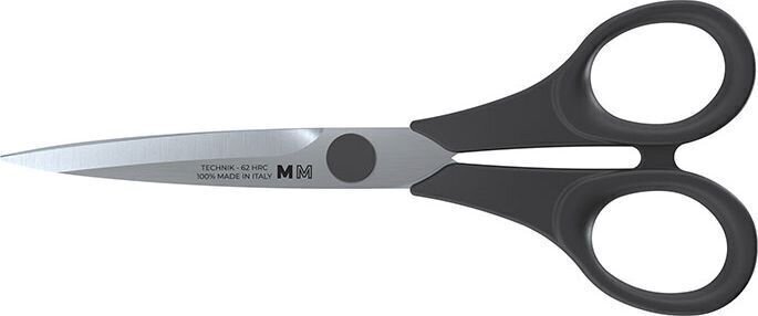 Stickschere Millemetri Linea Technik Line Aramid Stickschere 155 mm Schwarz