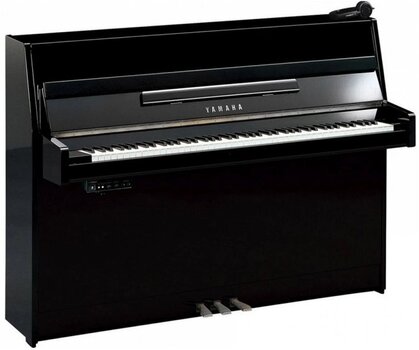 Piano Yamaha B1 SC3 PEC Polished Ebony with Chrome Piano - 1
