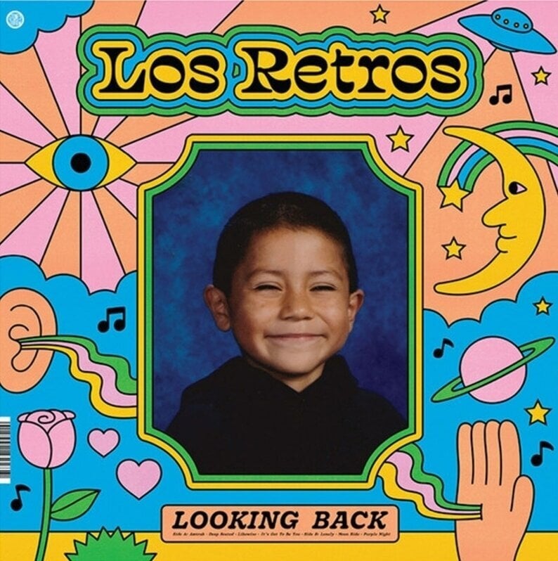 Schallplatte Los Retros - Looking Back (Pink / Green / Yellow Coloured) (LP)