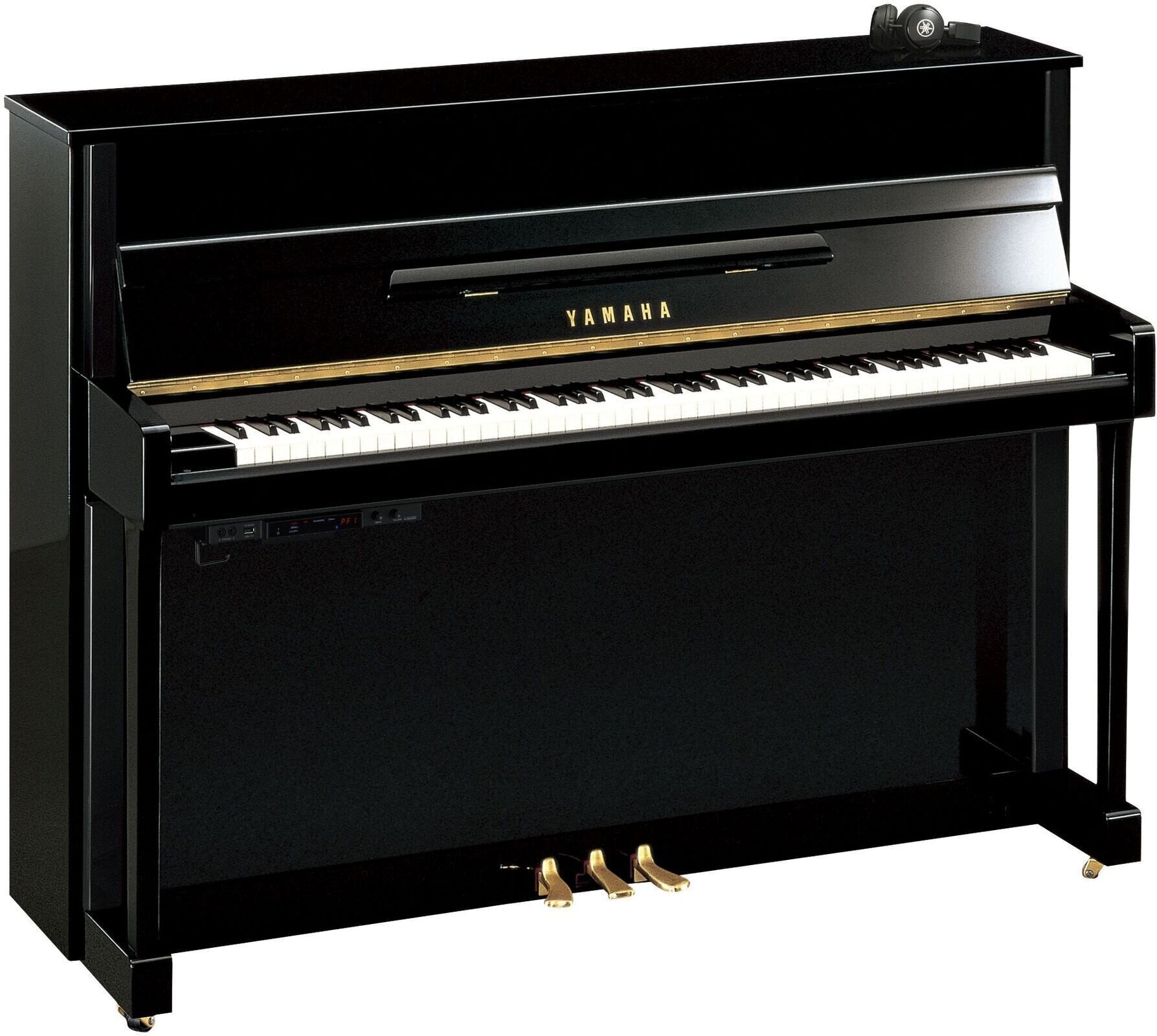 Akustični klavir Yamaha B2E SC3 PE Polished Ebony Akustični klavir