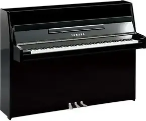Piano Yamaha B1 PEC Polished Ebony with Chrome Piano