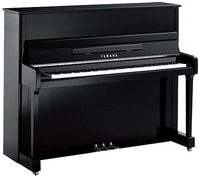 Klavier Yamaha B3E PEC Polished Ebony with Chrome Klavier