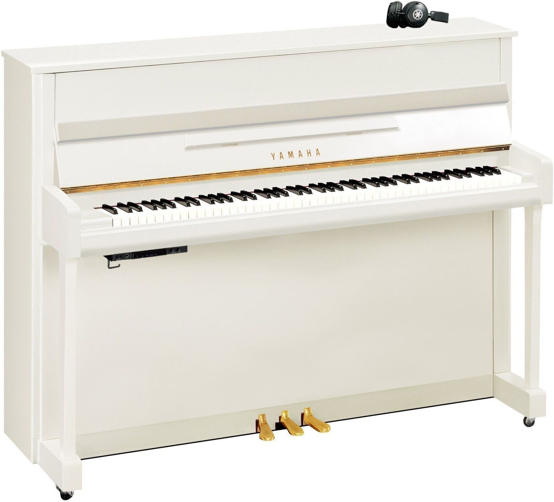 Akustični klavir Yamaha B2E SC3 PWH Polished White Akustični klavir