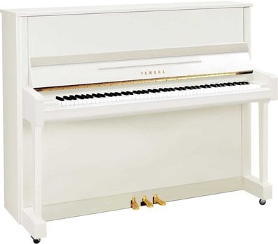 Piano Yamaha B3E TC3 PWH Polished White Piano - 1