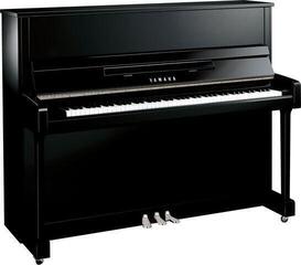 Piano Yamaha B3E TC3 PEC Polished Ebony with Chrome Piano