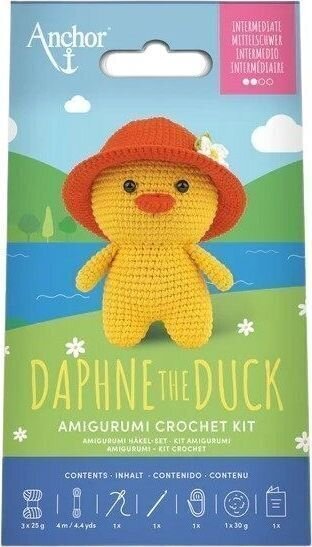 Häkelgarn Anchor A28C01-S Daphne the Duck Häkelgarn