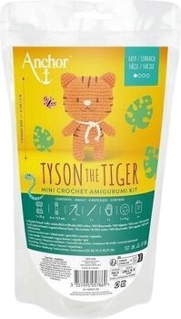 Häkelgarn Anchor A28C01-XS Tyson the Tiger Häkelgarn - 1